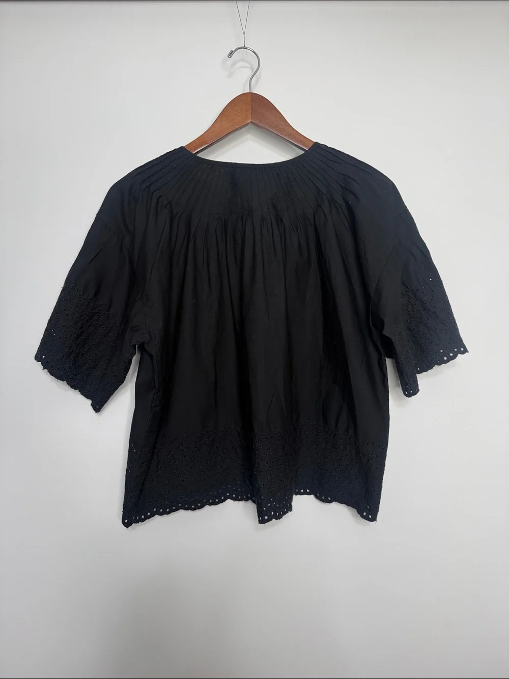 NWT J. Crew Jolie top in eyelet cotton poplin Size Small